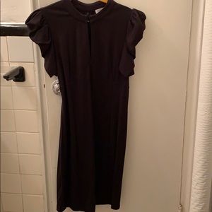 Black dress, Carmen Marc Valvo